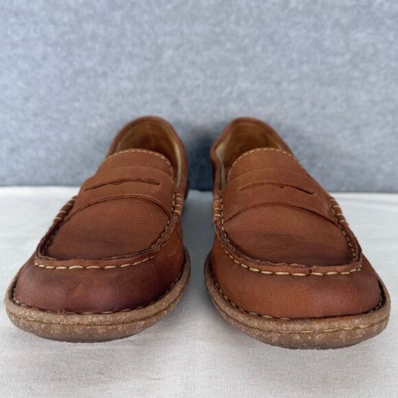 Born Women's sz 9 Nerina Penny Loafer Comfort Classic Slip On Leather Handmade - Picture 4 of 13
